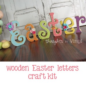 Wood Easter Crafts Thoughts In Vinyl