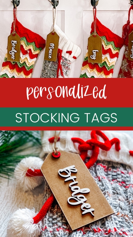 Christmas DIY: How To Make Stocking Name Tags 
